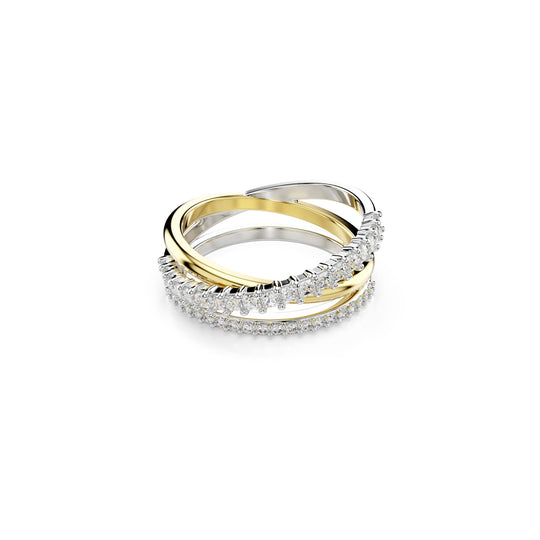 Swarovski Hyperbola 3 Band Mixed Cuts Ring