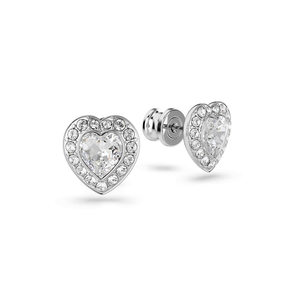 Swarovski Ariana Grande x Angelic Heart Stud Earrings — view 3