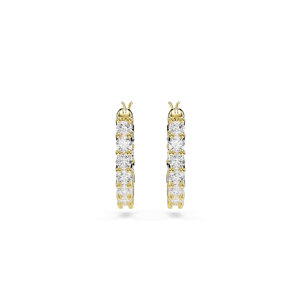 Swarovski Matrix Vittore Hoop Earrings — view 2