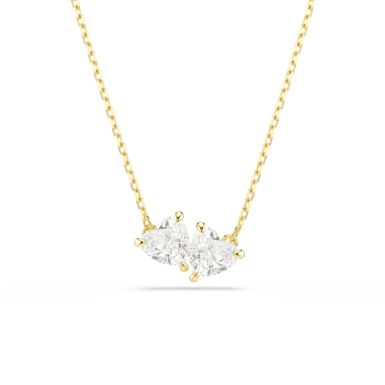 Swarovski Mesmera Attract Heart Pendant Gold Plated