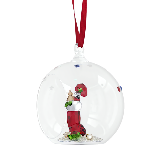 Swarovski Holiday Cheers Stocking & Candy Ball Ornament 5735700 — view 4