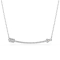 Swarovski Idyllia Rhodium Plated Arrow Necklace