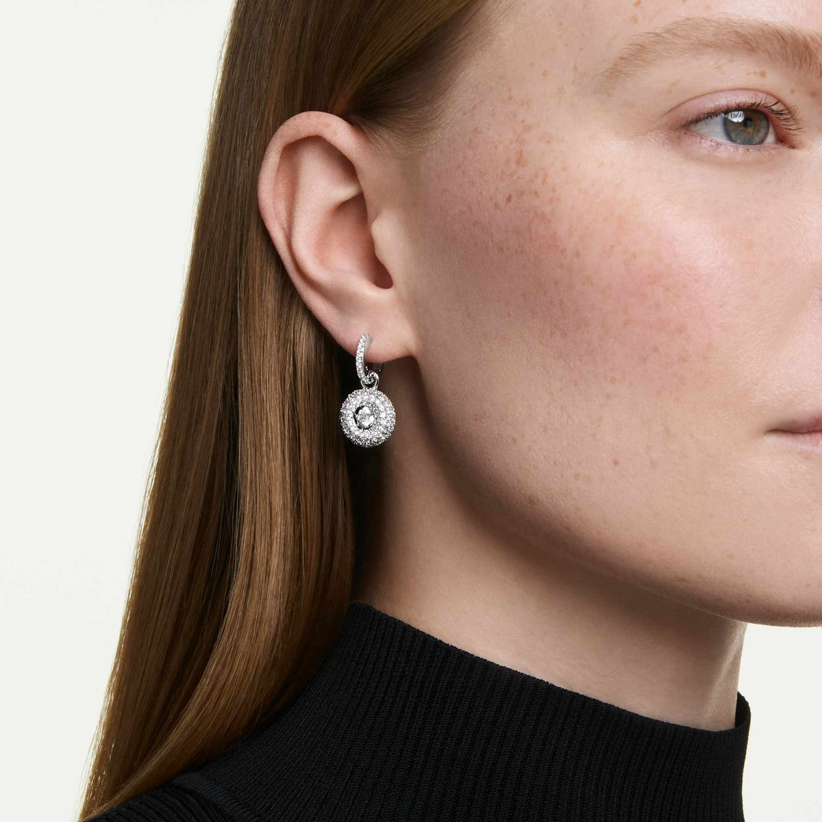 Swarovski Sublima Round Drop Earrings 5738193 — view 3