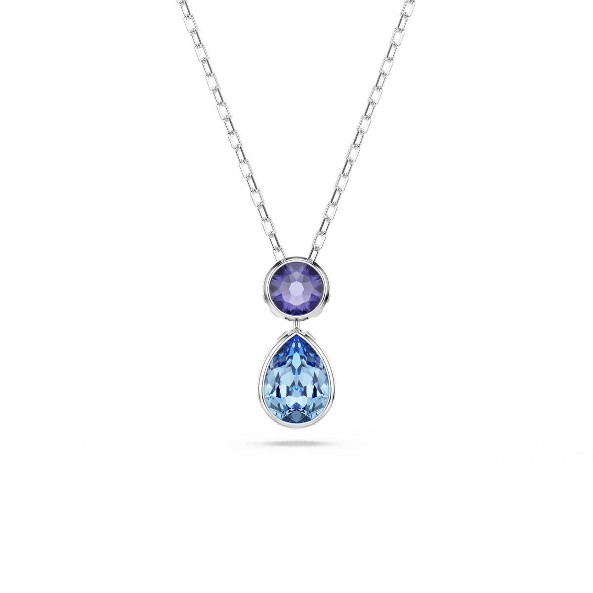 Swarovski Chroma Mixed Cuts Multicoloured Reversible Necklace