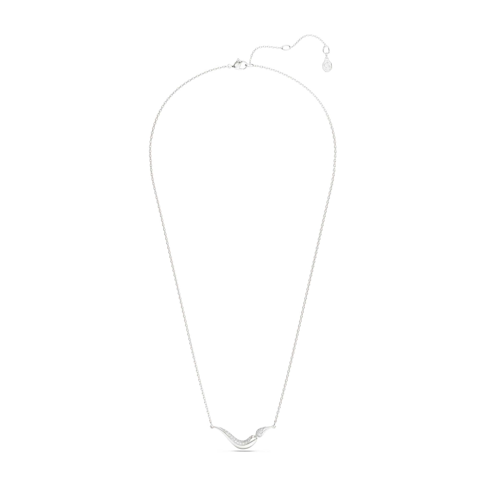 Swarovski Classica Silver Zirconia Necklace 5740342