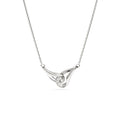 Swarovski Classica Silver Interlocking Zirconia Necklace 5740343