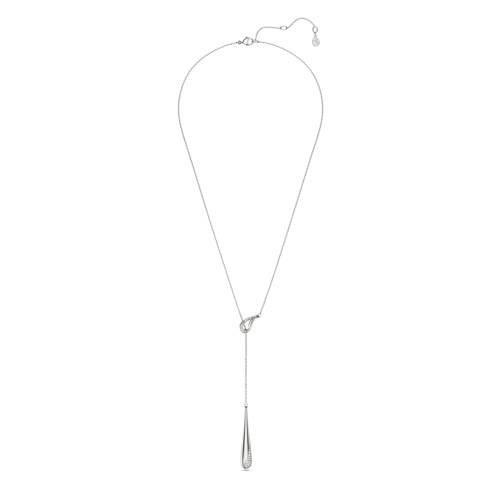 Swarovski Classica Silver Zirconia Y Necklace 5741221
