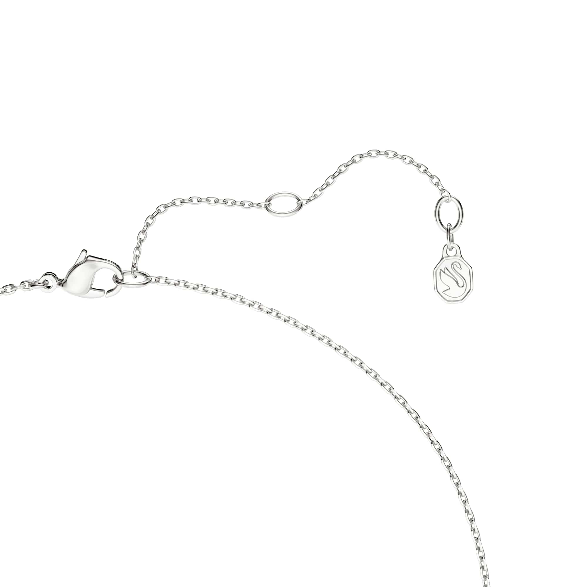 Swarovski Classica Silver Zirconia Y Necklace 5741221