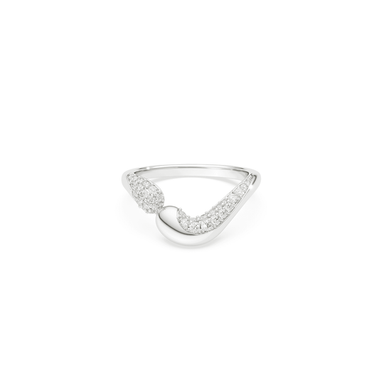 Swarovski Classica Sterling Silver Swarovski Zirconia Ring