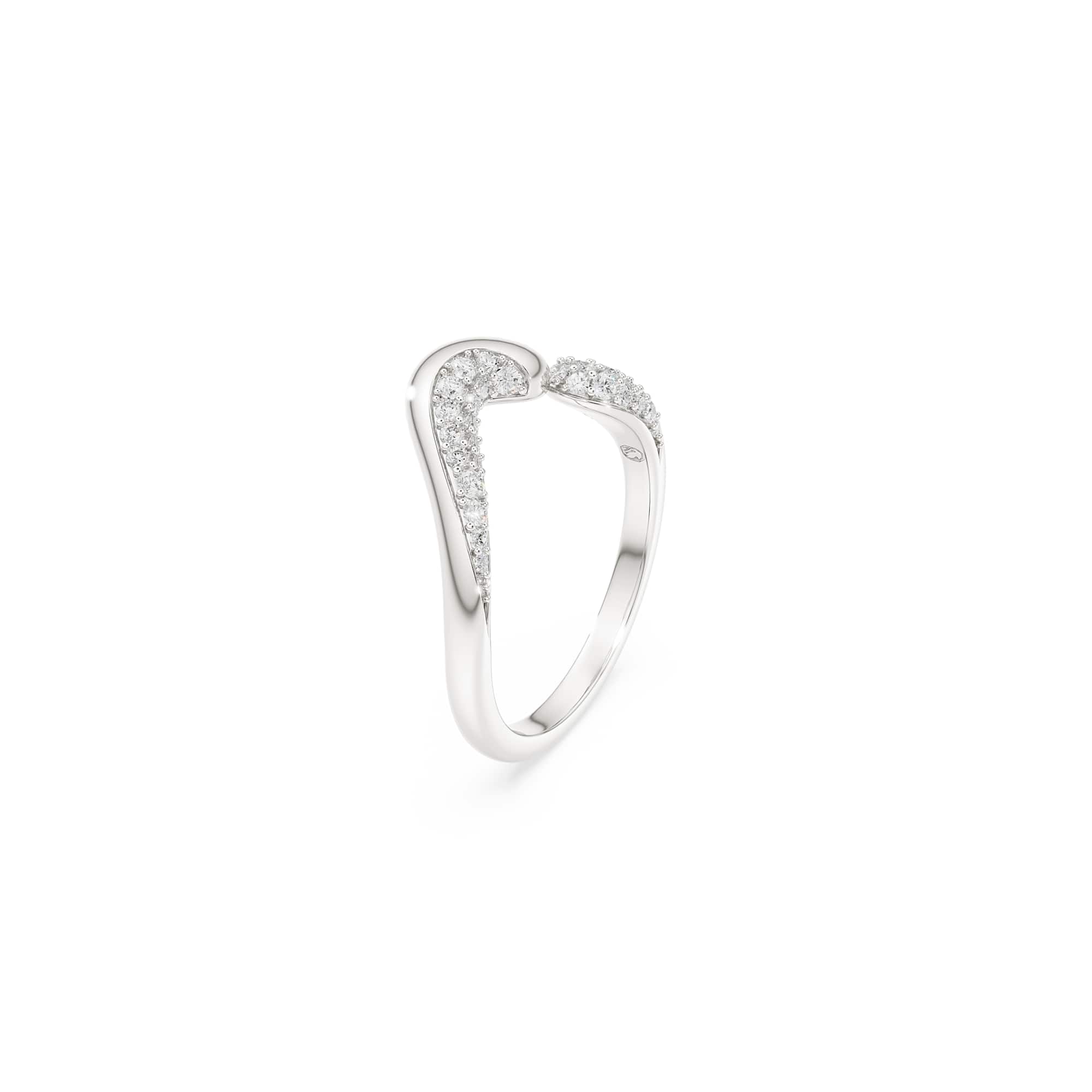 Swarovski Classica Sterling Silver Swarovski Zirconia Ring