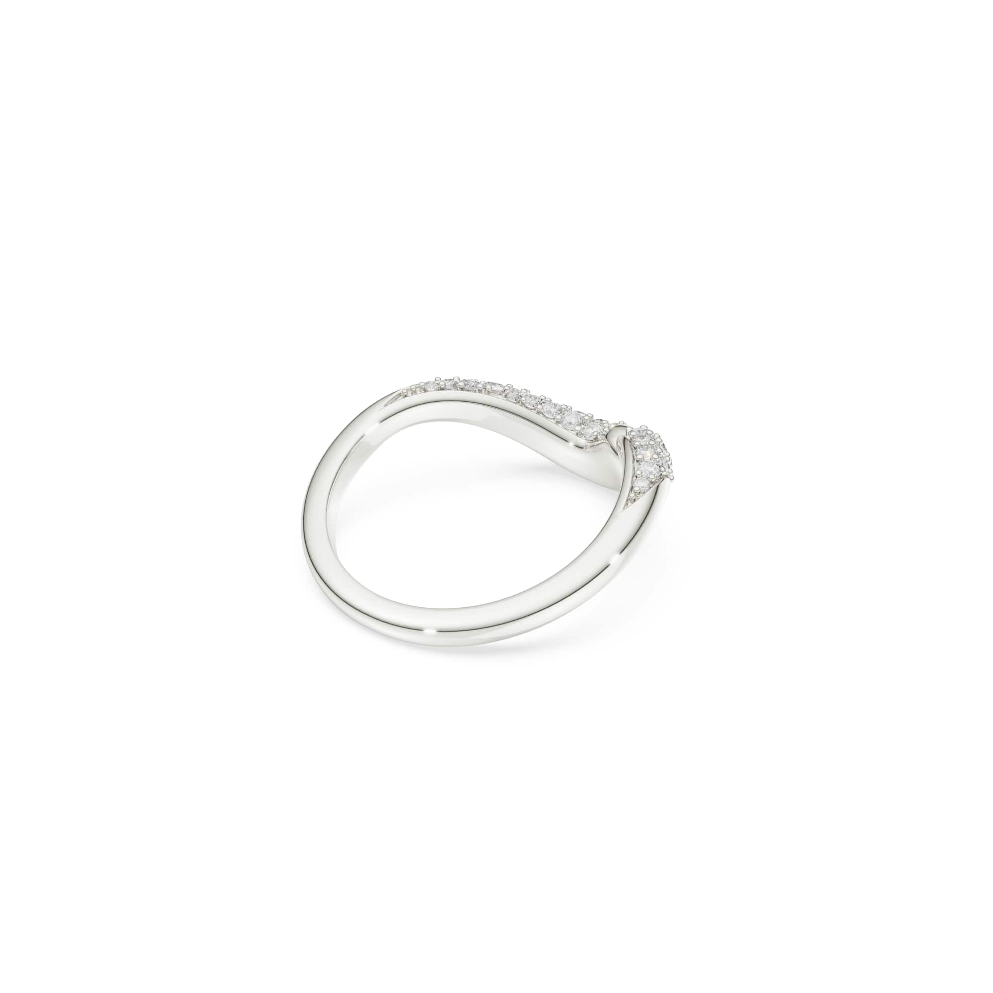 Swarovski Classica Sterling Silver Swarovski Zirconia Ring