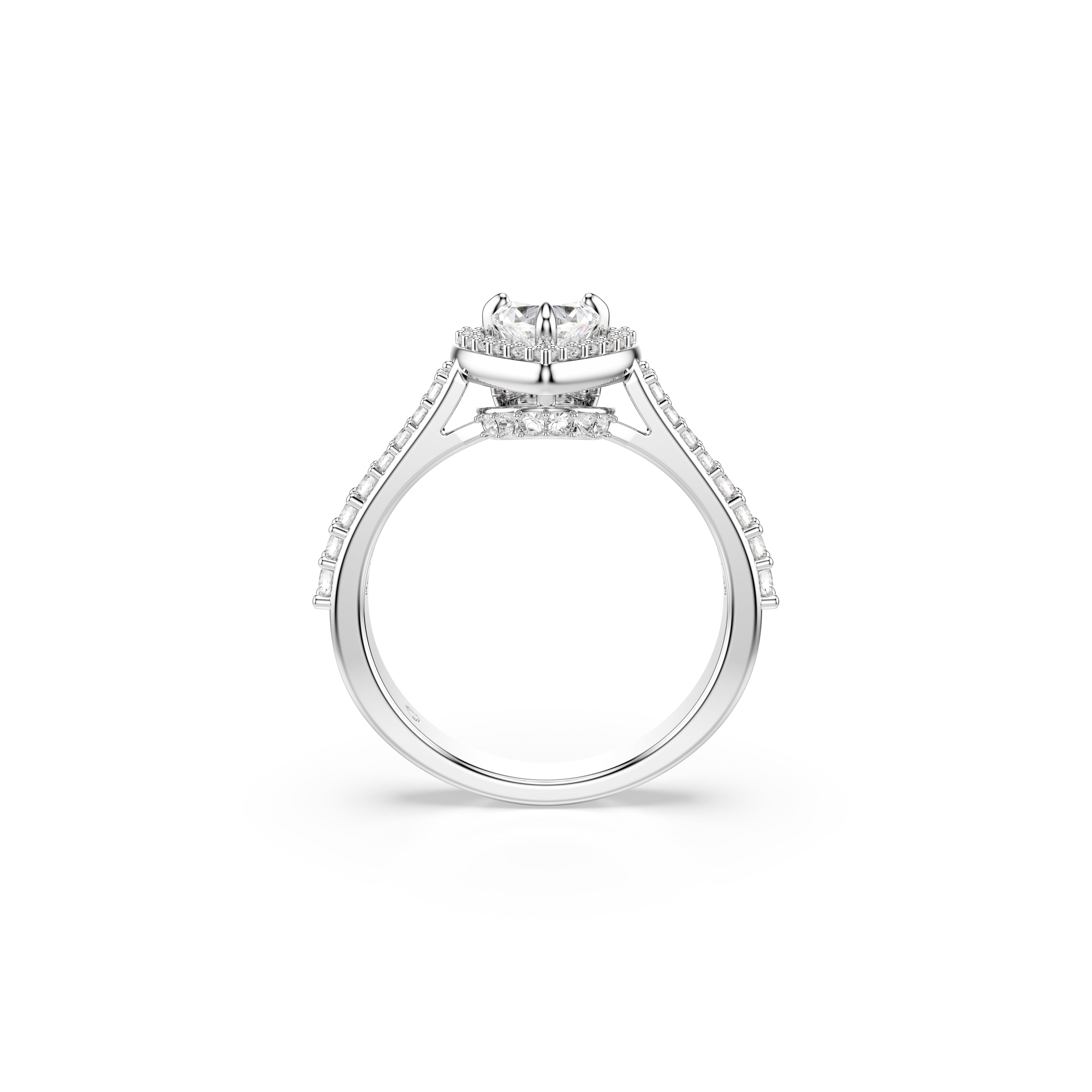 Swarovski Una Heart Ring — view 3