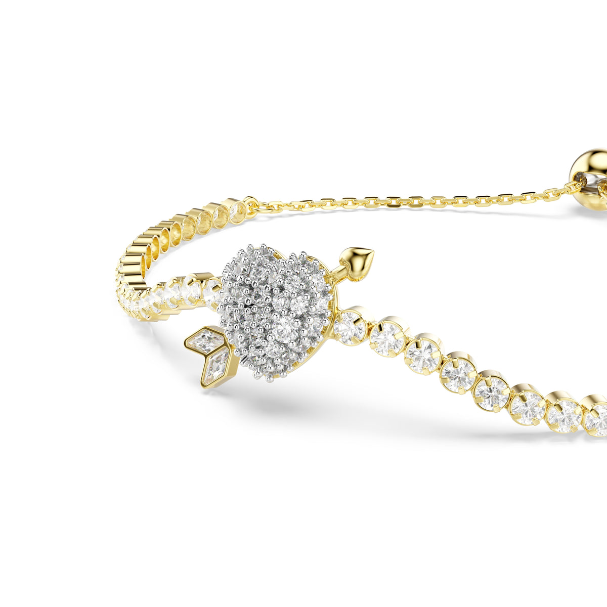 Swarovski Idyllia Heart With Arrow Bracelet 5744061 — view 5