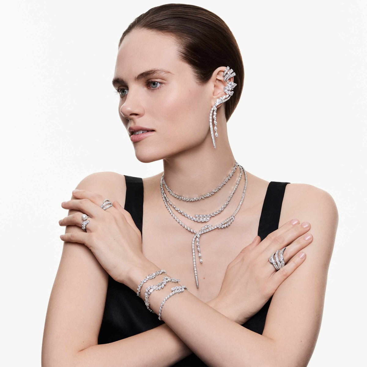 Swarovski Mesmera Marquise Cut Necklace 5748004