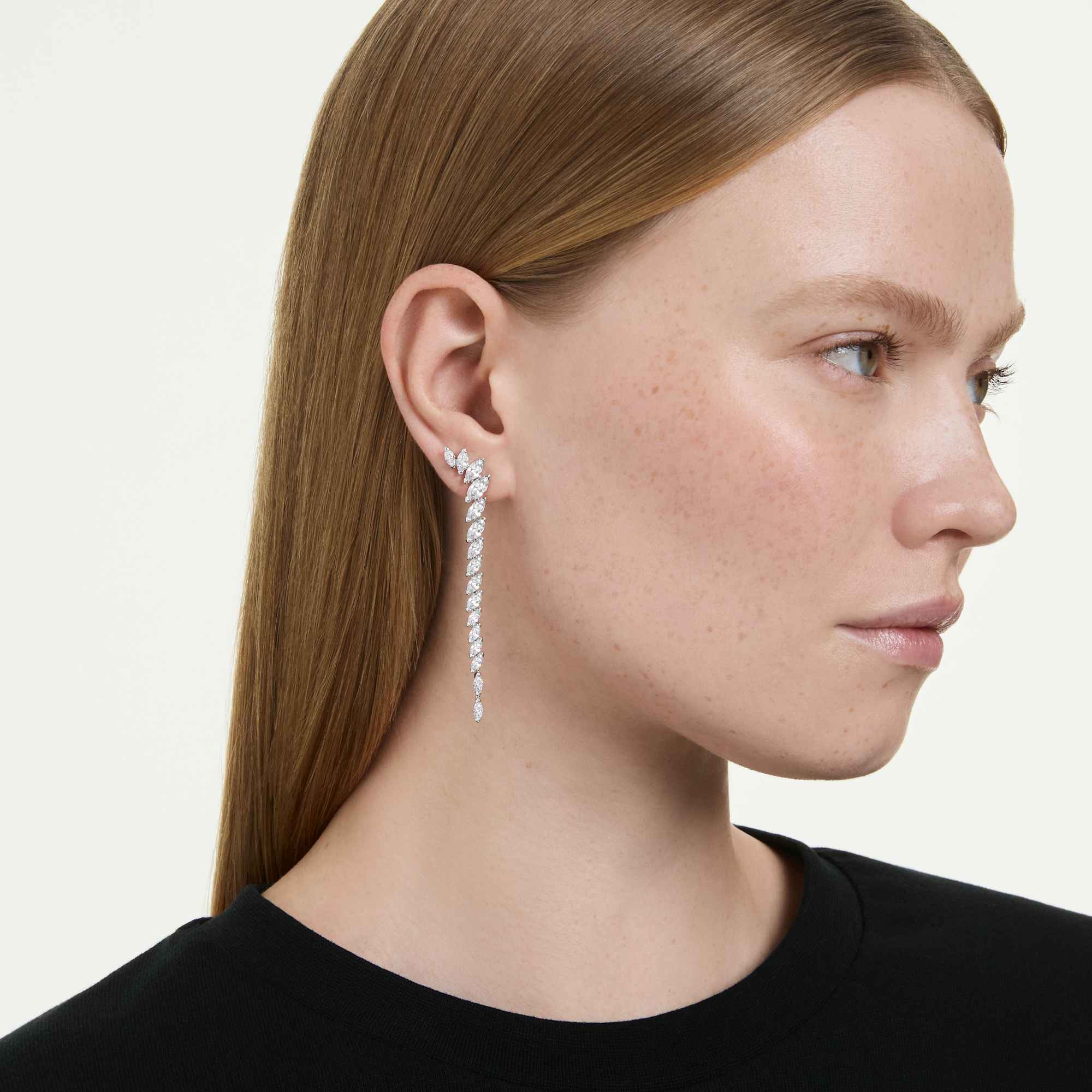 Swarovski Mesmera Marquise Cut Drop Earrings 5748006 — view 3