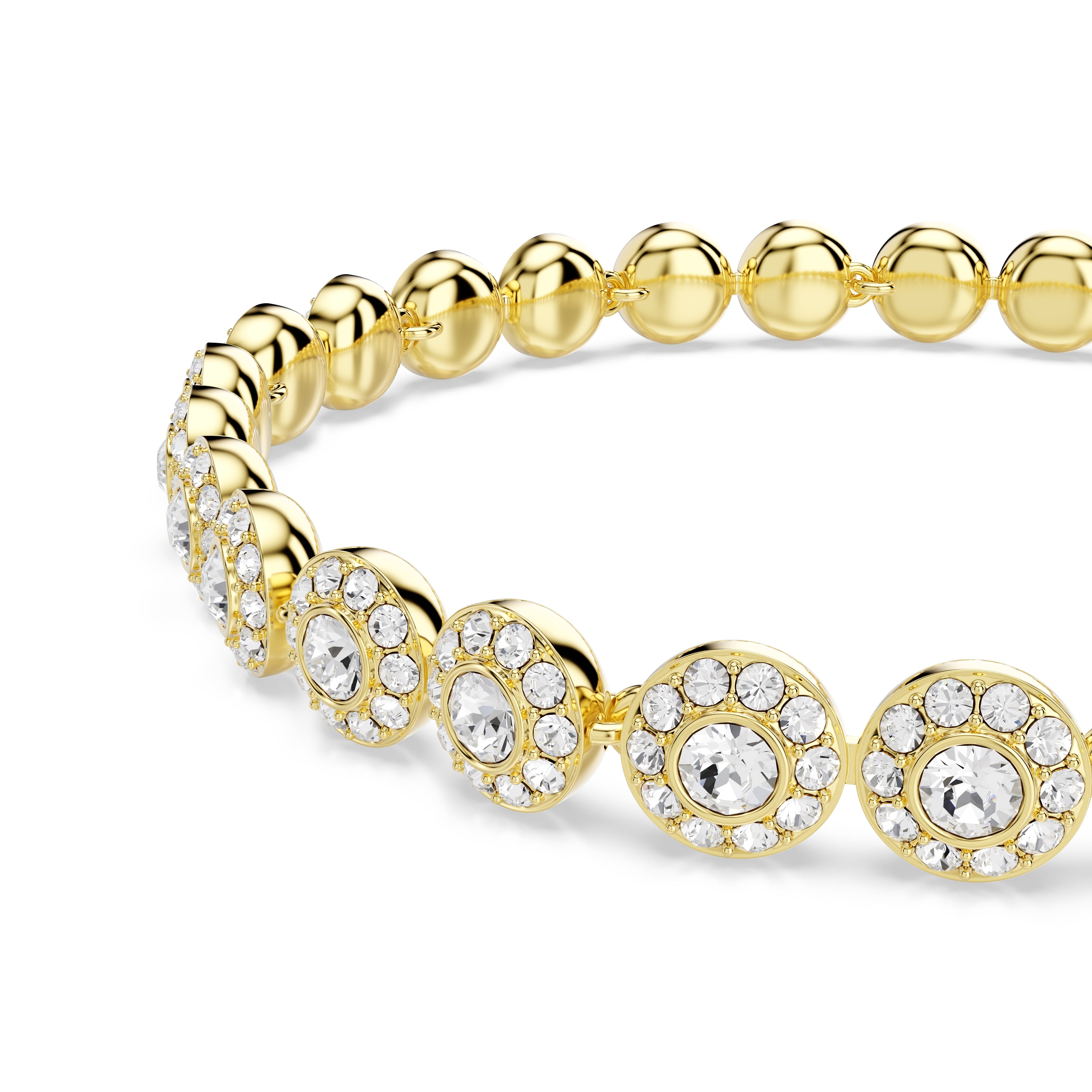 Swarovski Una Angelic Gold Plated Bracelet 5749386 — view 4