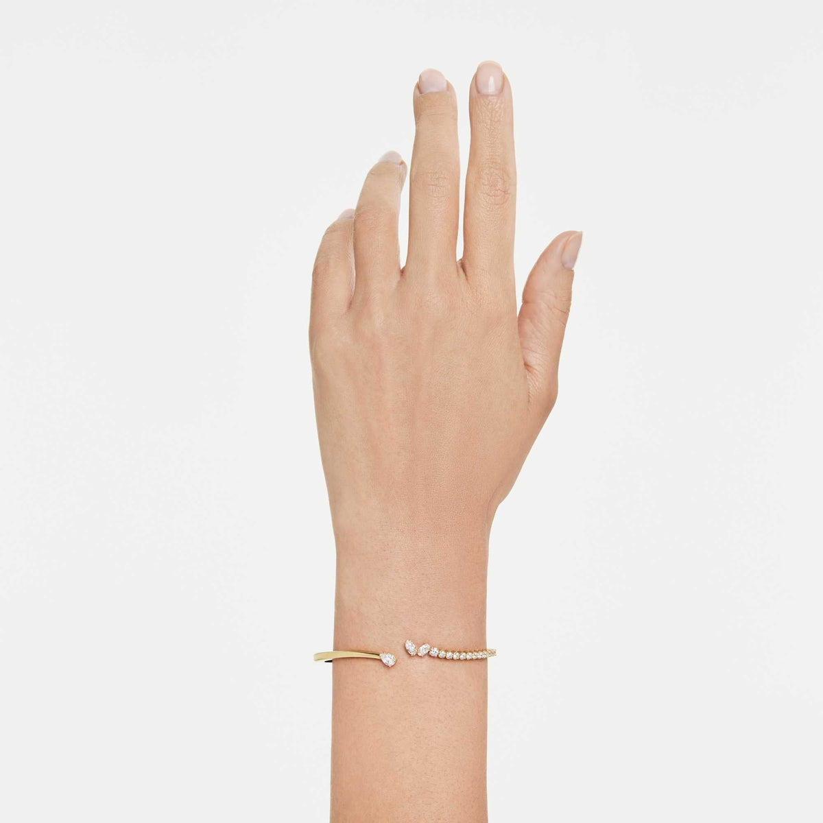 Swarovski Mesmera Mixed Cut Torque Bangle 5750440 — view 2