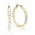 Swarovski Matrix Hoop Earrings