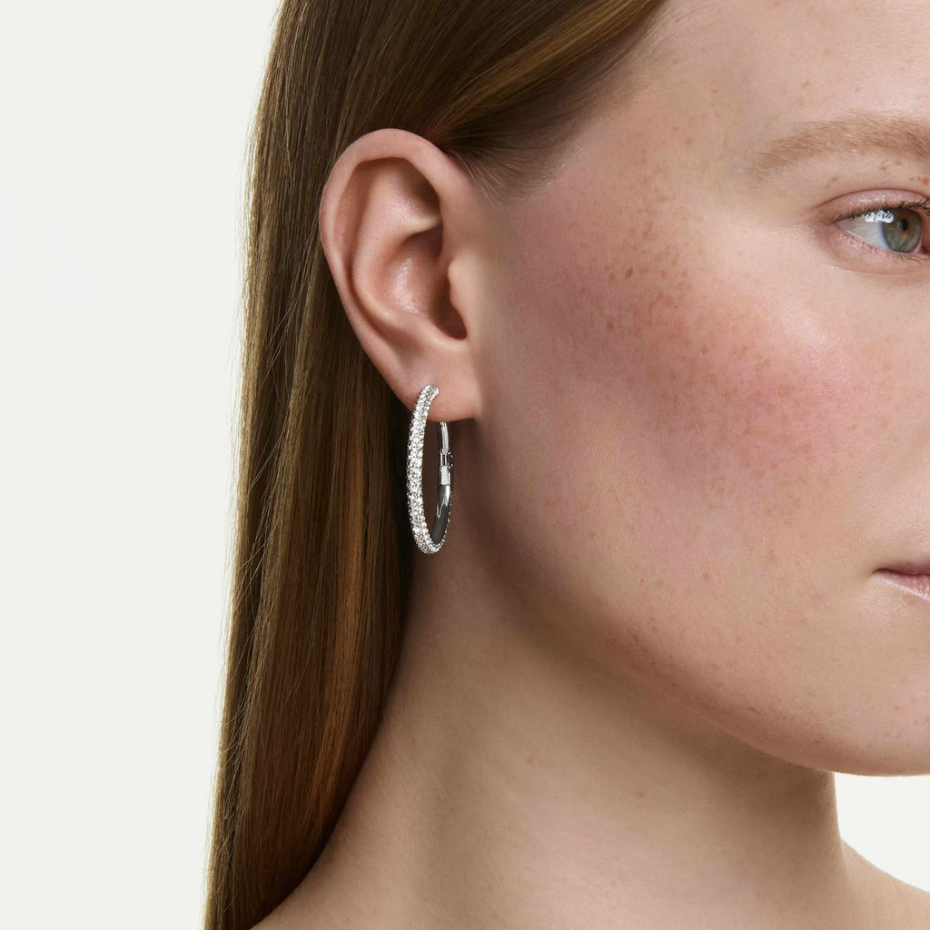 Swarovski Dextera Pavé Hoop Earring 5754156 — view 3