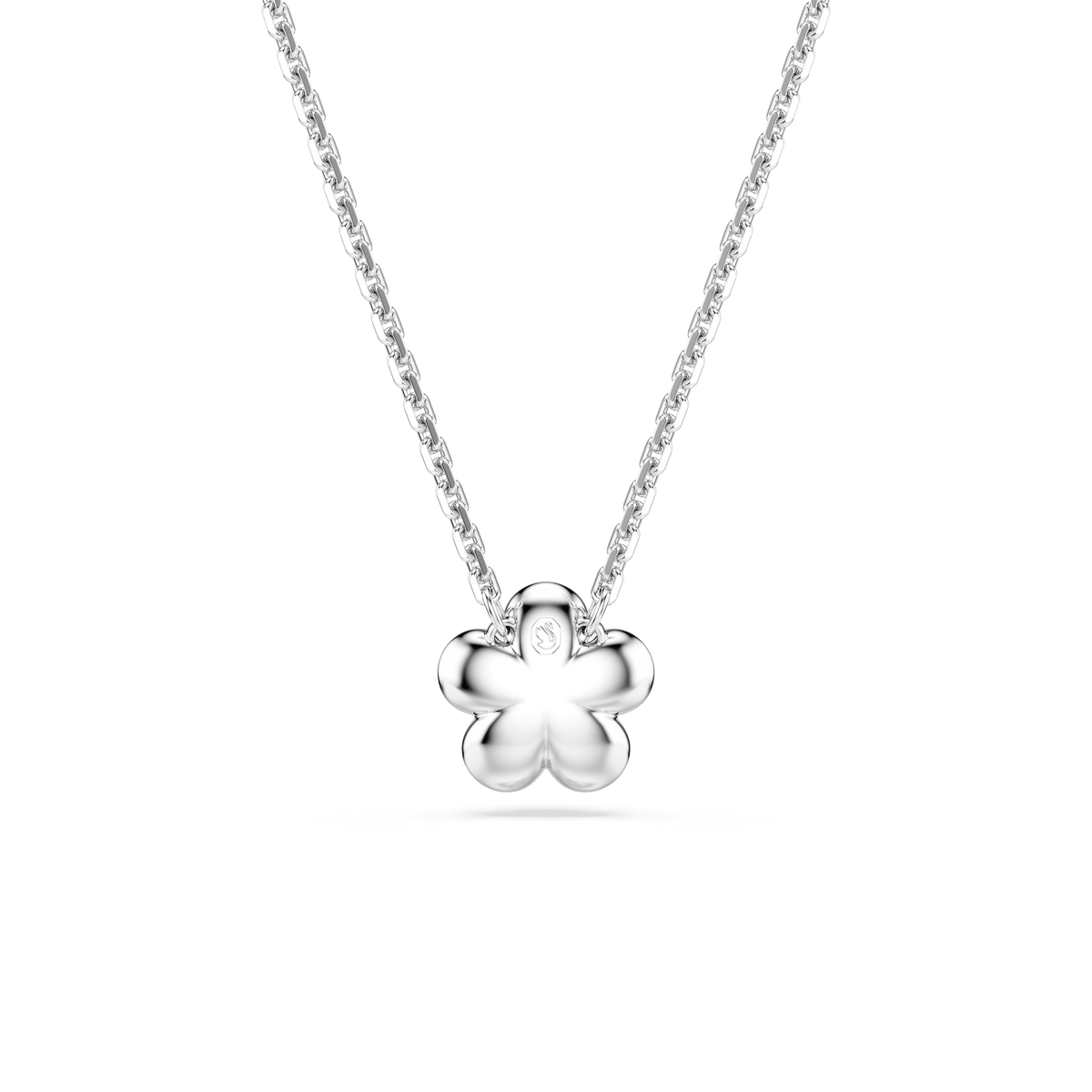 Swarovski Ariana Grande x Flower and Pearl Crystal Pendant Necklace — view 5