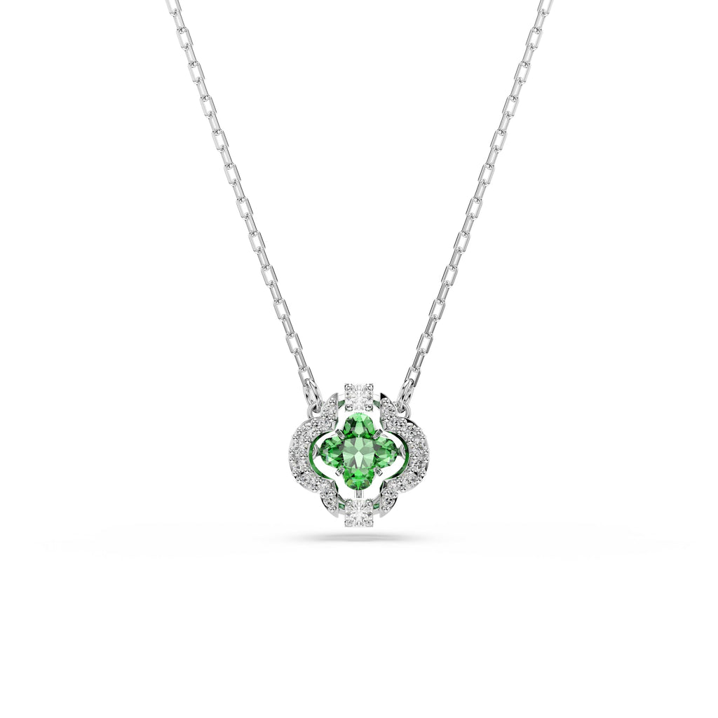 Swarovski Una Green Clover Pendant Necklace 5757785