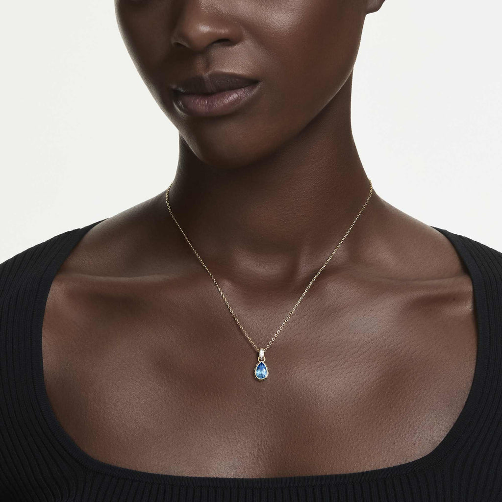 Swarovski Chroma Blue Pendant Necklace 5757786 — view 3