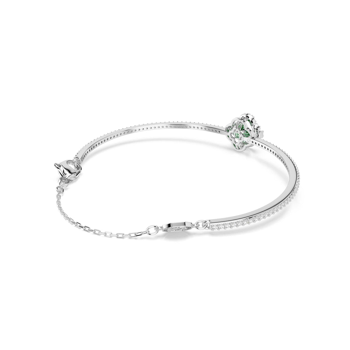 Swarovski Una Green Clover Bangle 5757791