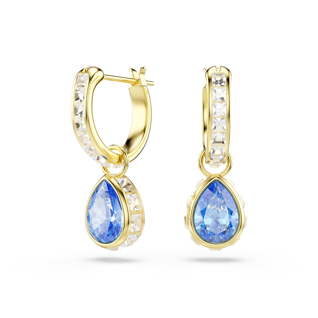 Swarovski Chroma Blue Drop Earrings 5757815 — view 3