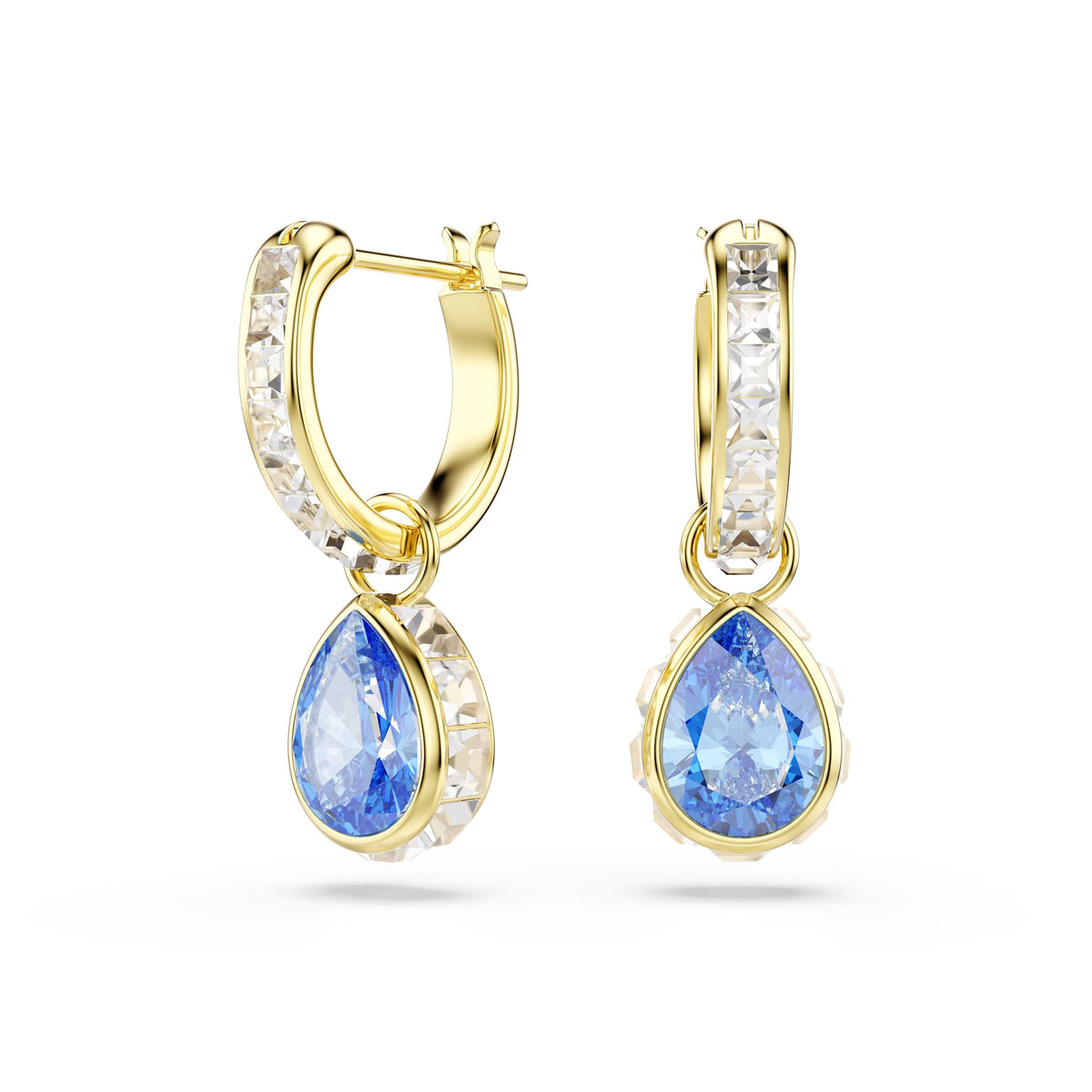 Swarovski Chroma Blue Drop Earrings 5757815