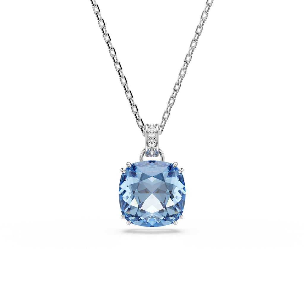 Swarovski Millenia Blue Cushion Cut Pendant Necklace 5760057
