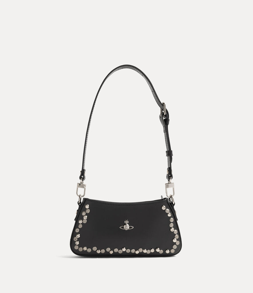 Women's Vivienne Westwood Tasha Shoulder Phone Bag in Black