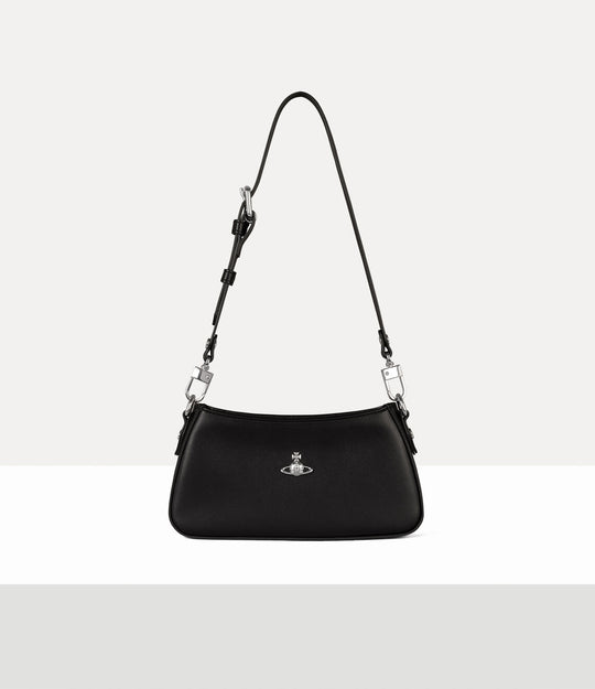 Women's Vivienne Westwood Tasha Shoulder Phone Bag in Black