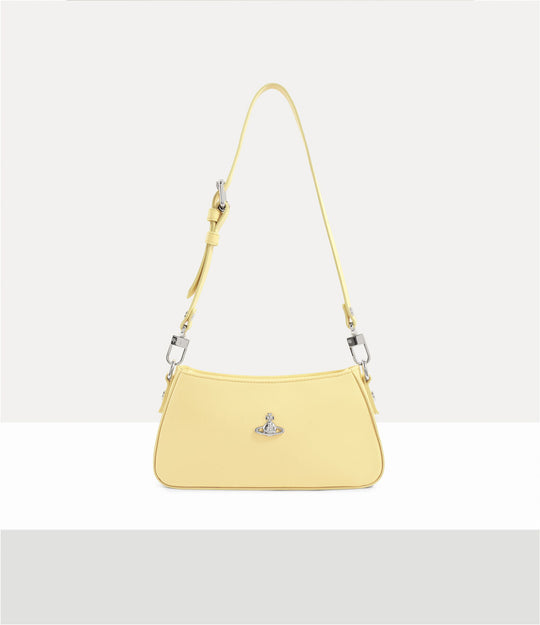 Womens Vivienne Westwood Tasha Shoulder Phone Bag in Pastel Yellow