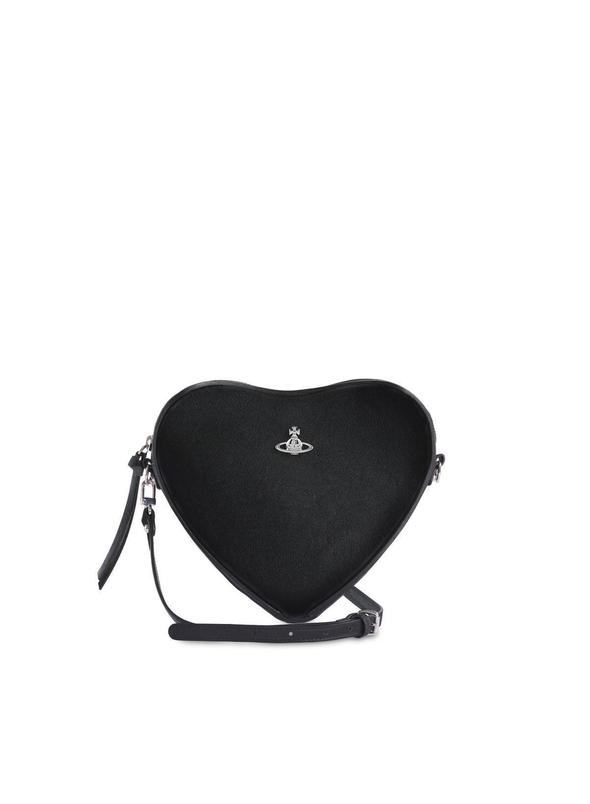 Women's Vivienne Westwood Alexa Heart Crossbody in Black