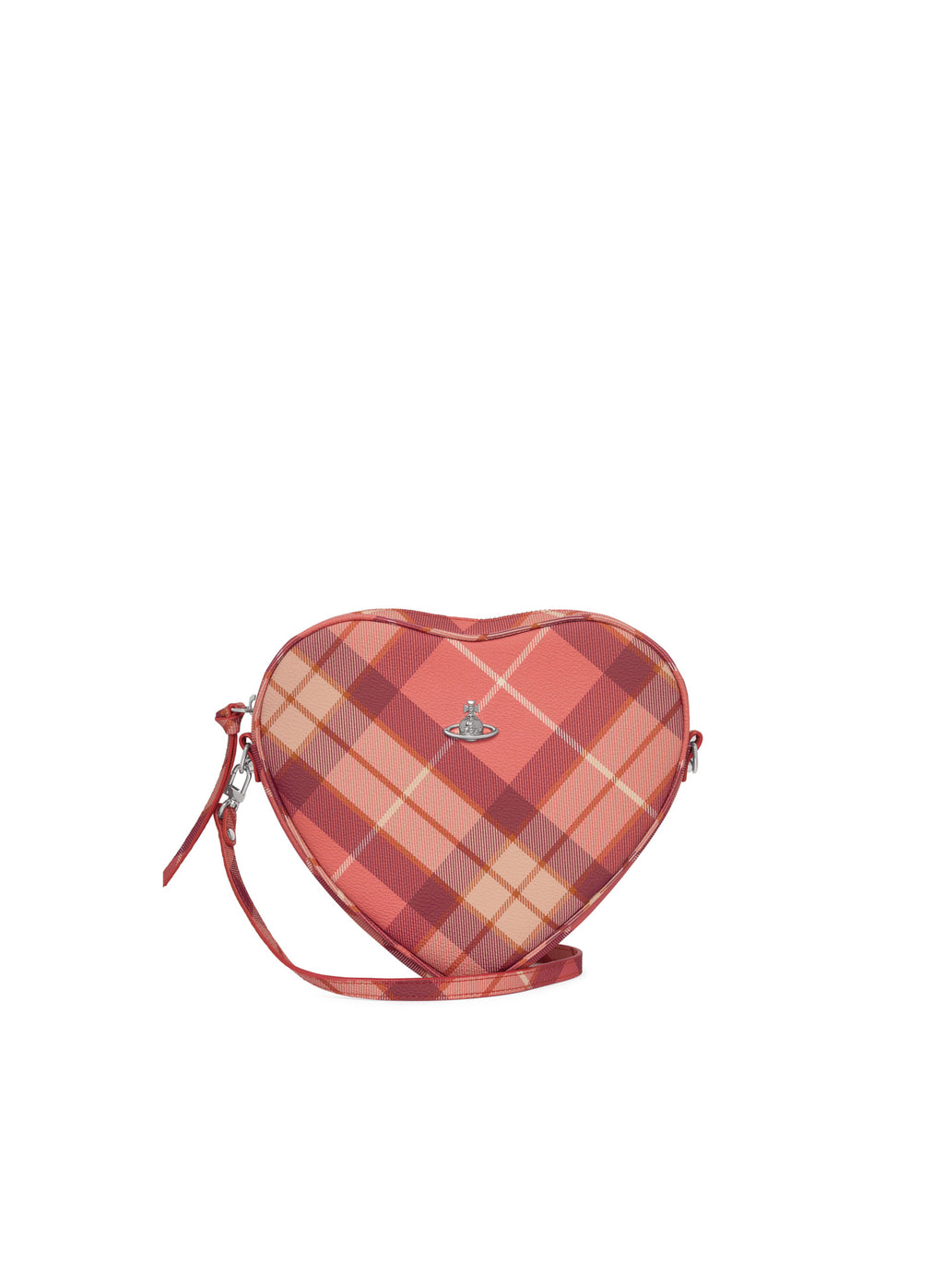 Women's Vivienne Westwood Alexa Heart Crossbody in Fraser Pink