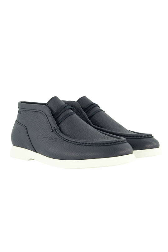 Mens BOSS Black Sienne_Desb_tbhl Dark Blue Shoes