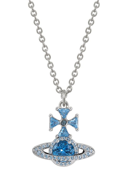 Vivienne Westwood Mila Blue Necklace 6301014B-02P289-