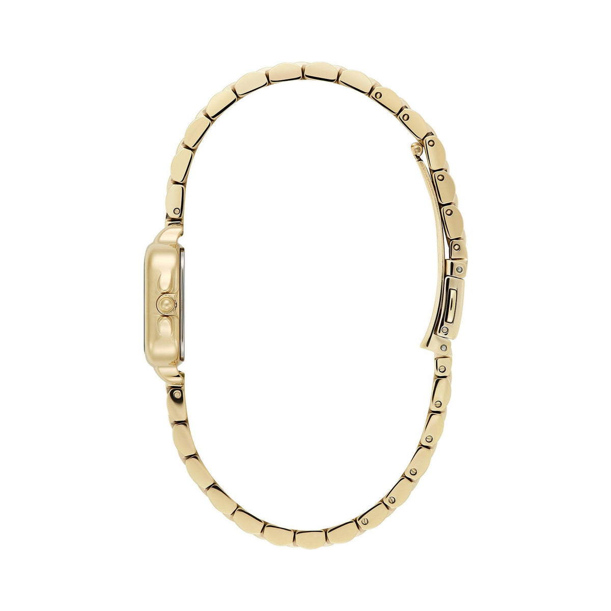 Olivia Burton Mini Grosvenor Square Green Dial Bracelet Watch 24000364 — view 3