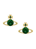 Vivienne Westwood Reina Green CZ Earrings