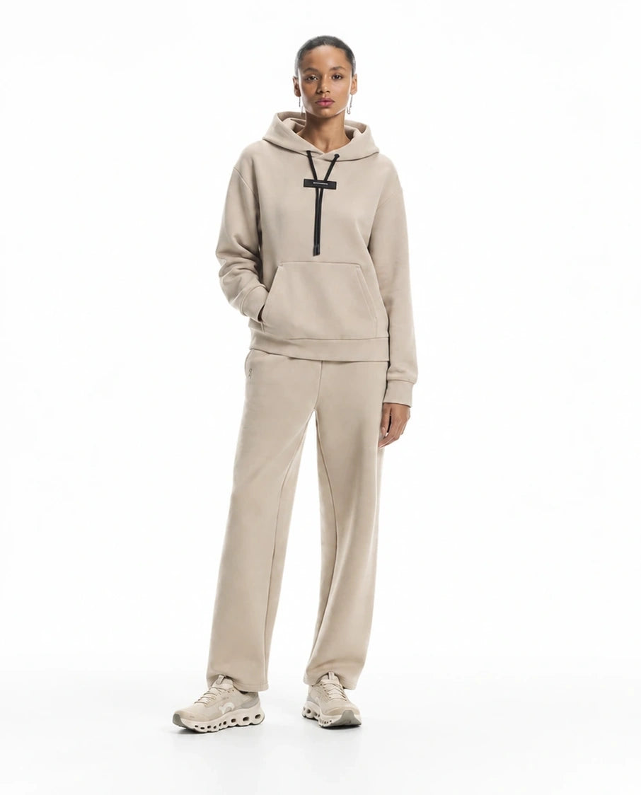 Women's On Running Focus Tech Desert Hoodie & Sweatpants Set
