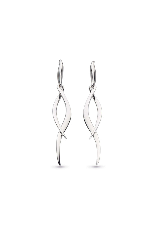 Kit Heath Entwine Twine Twist Drop Earrings