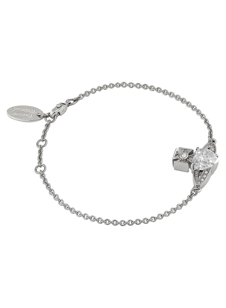 Vivienne Westwood Ariella Heart Crystal Bracelet 6102020Q-02P169-CN