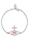 Vivienne Westwood Olympia Peach CZ Bracelet 61020263-02P773-