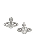 The Vivienne Westwood Farah Orb Earrings, platinum plated silver jewelry from Vivienne Westwood, at OD’s Jewellers in St Helens