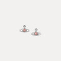 Vivienne Westwood Nano Solitaire Earrings D Rose Crystal 62010037-02P783