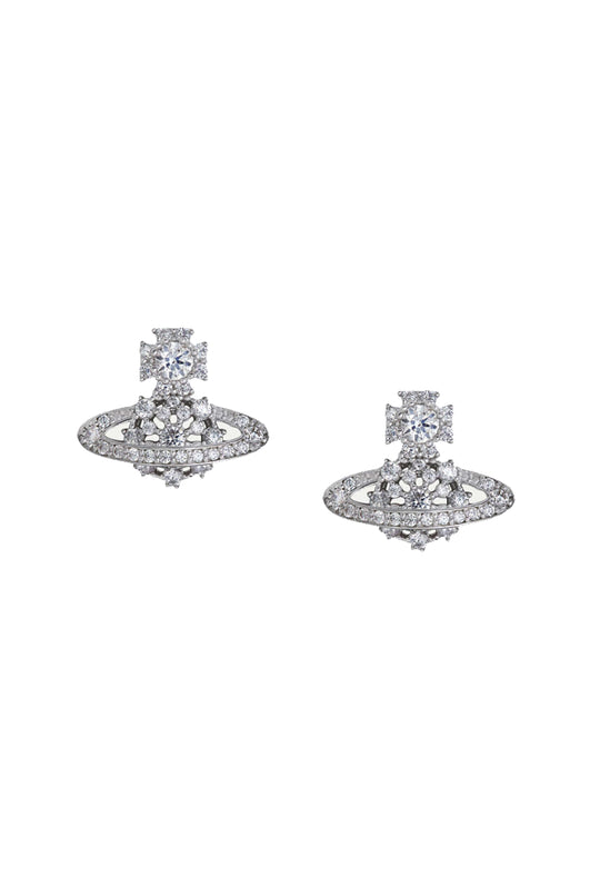 Vivienne Westwood Sterling Silver Narcissa Earrings 62010317-01P102-SM