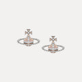 Vivienne Westwood Mayfair Bas Relief Earrings Pink Crystal Ab Crystal 6201035E-02W205