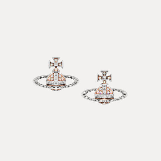 Vivienne Westwood Mayfair Bas Relief Two-Tone Earrings 6201035E-02W205