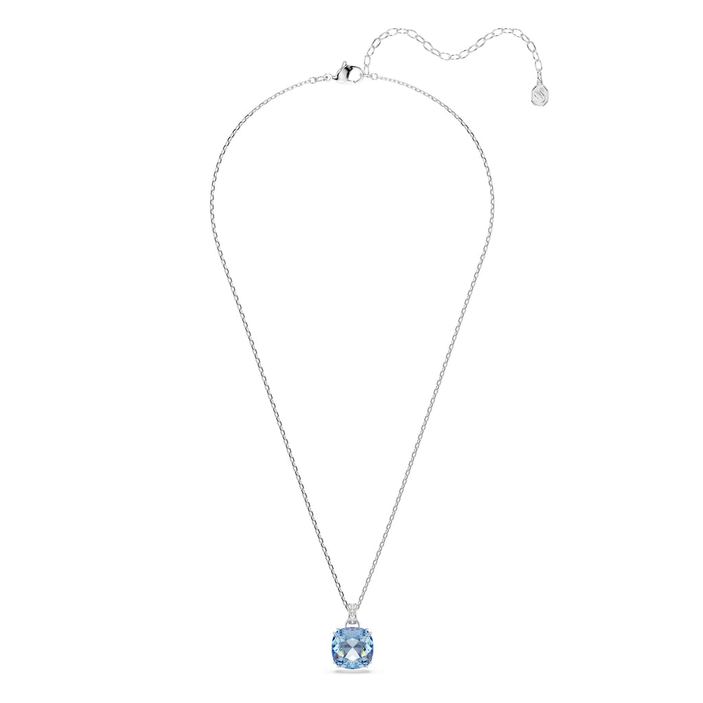 Swarovski Millenia Blue Cushion Cut Pendant Necklace 5760057