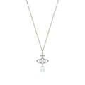 Vivienne Westwood Olympia CZ With Drop Necklace